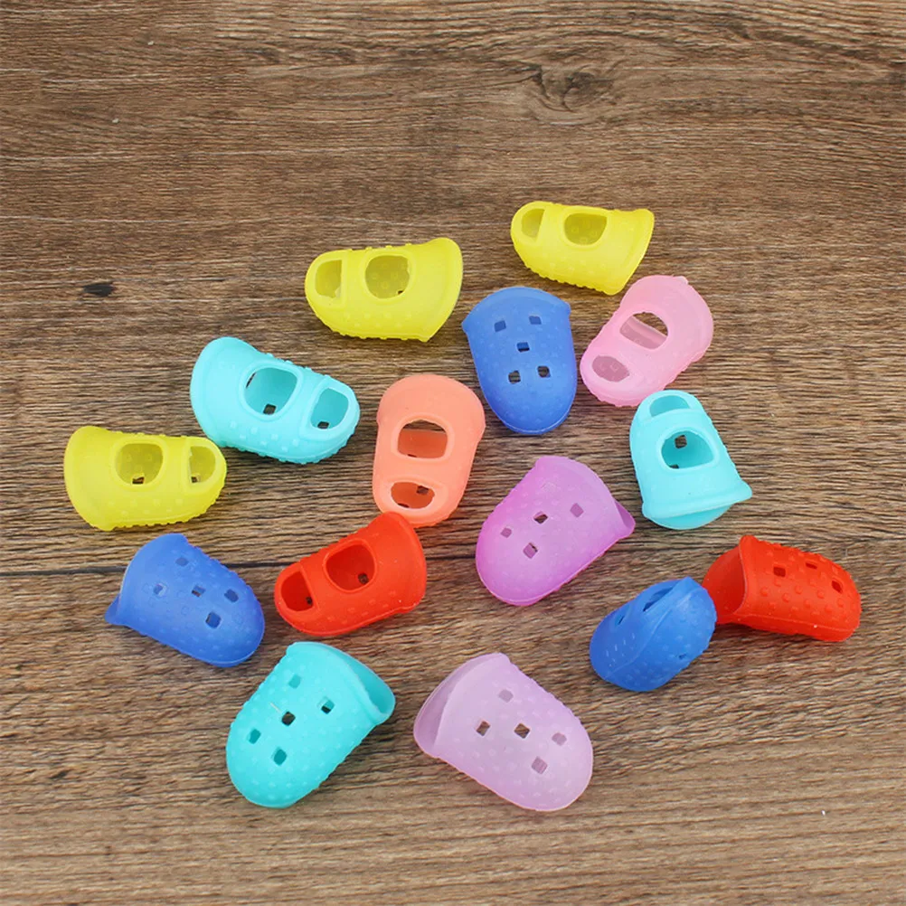 

Набор из 10 силиконовых эластичных противоскользящих напальчников для защиты пальцев при работе с медицинскими инструментами, маникюре, рукоделии, ремонте электроники