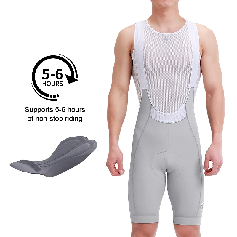 INBIKE Radfahren Trägerhose Herren 2025, neue Frühlings- und Sommer-atmungsaktive, schweißableitende Rennrad-Trägerhose, Fahrradbekleidung 4