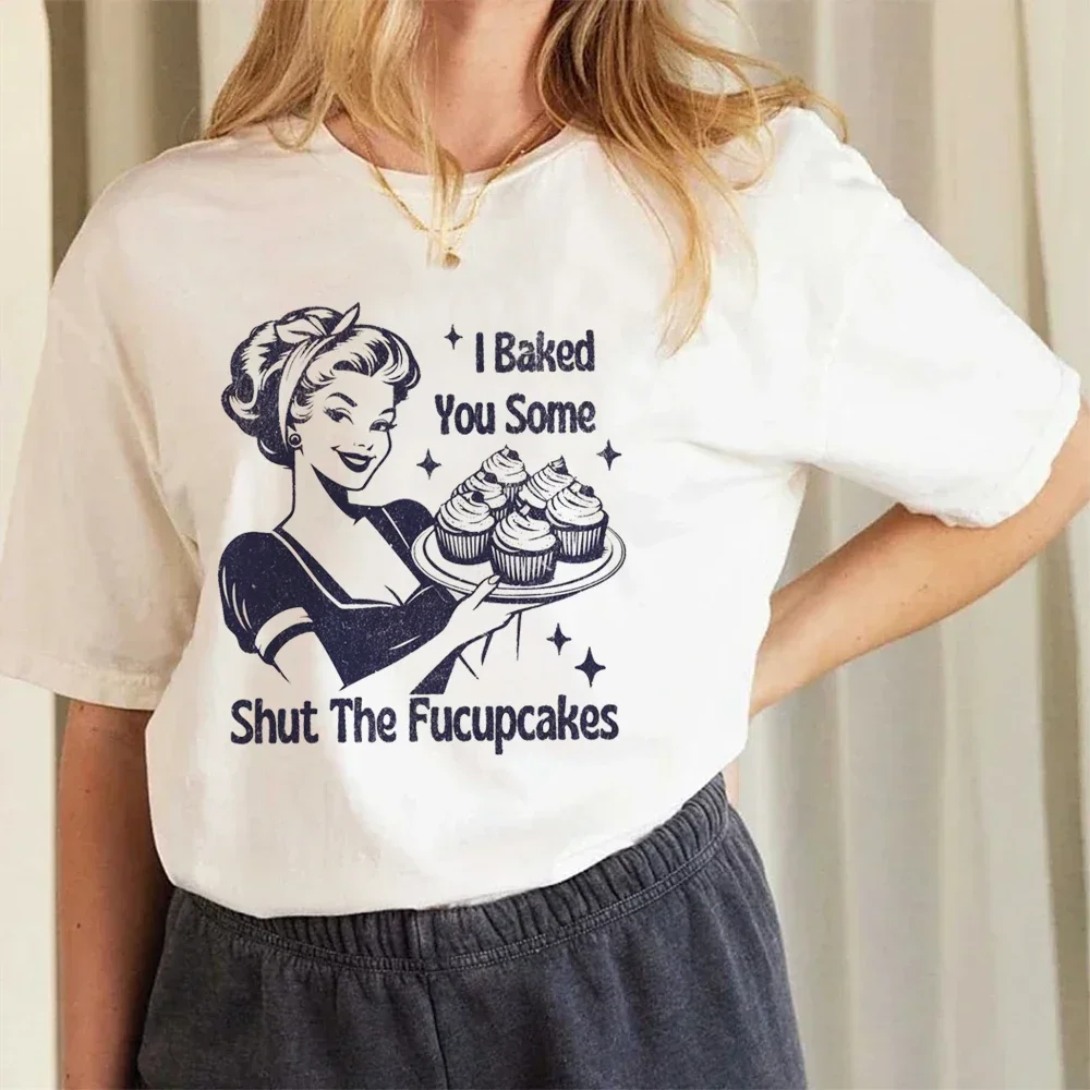 Shut The Fucupcakes SVG PNG, Trendy Vintage Retro Housewife Funny Sarcastic Adult Humor Sublimation Design T-Shirt Mug Tote Png