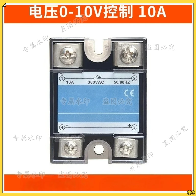 

Adapted for SSR AC Single Phase Solid State Regulator Solid Relay Voltage VD 0-10V Input Control Module