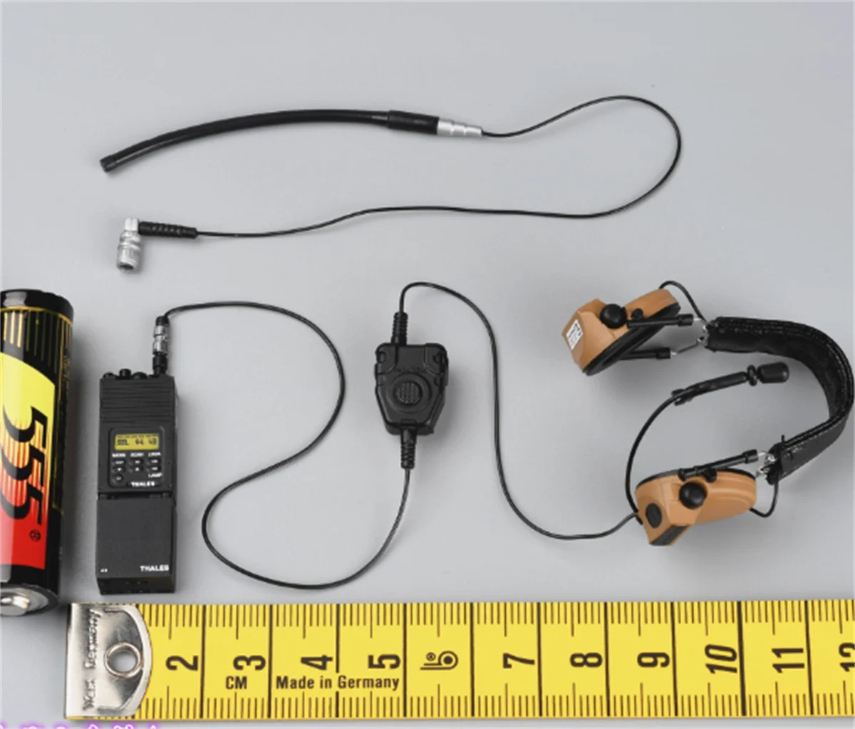 ES 26043A 1:6 Scale Soldier Man Accessories  VBSS Radio & Headset Figure  Fit 12