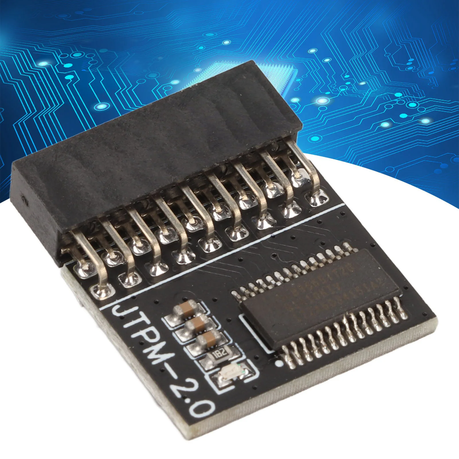 

18Pin TPM2.0 Module Encryption Security Module with Discrete Encryption Processor for Windows 18Pin TPM2.0 Module TPM Module