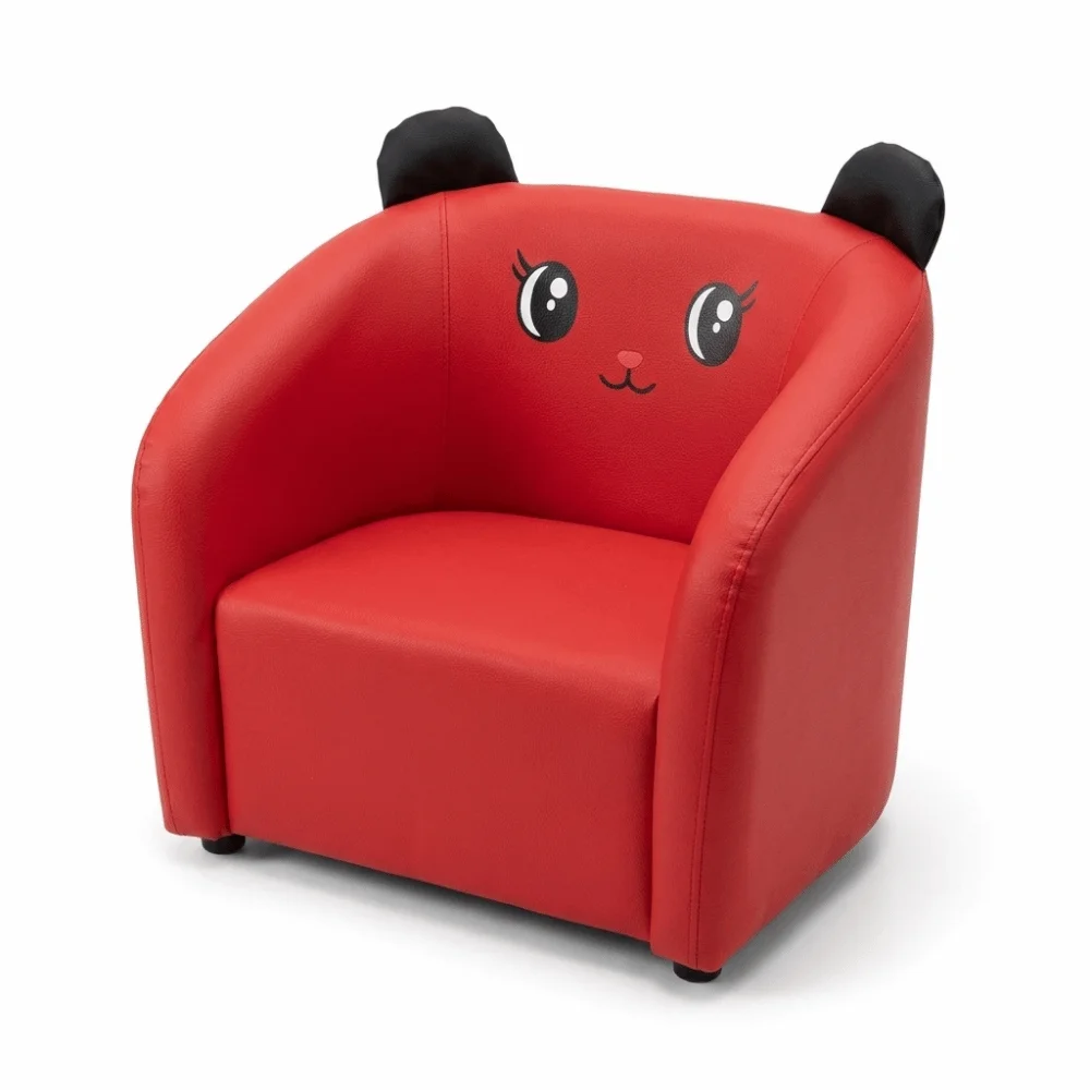 Compact Size Kids Sofa Chair Kid-Friendly Size Lightweight Structure Toddler Couch Seat Small Couch Seat Cartoon Design