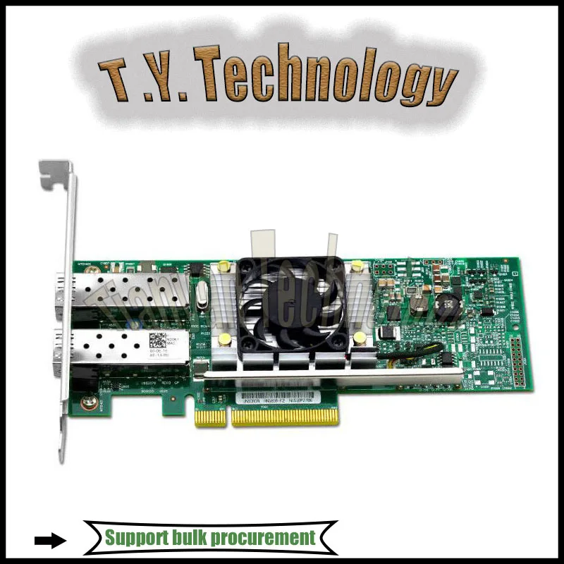 لديل براودكوم BCM57810S 10 جيجابايت ثنائي المنفذ SFP + PCI-E محول إيثرنت #1