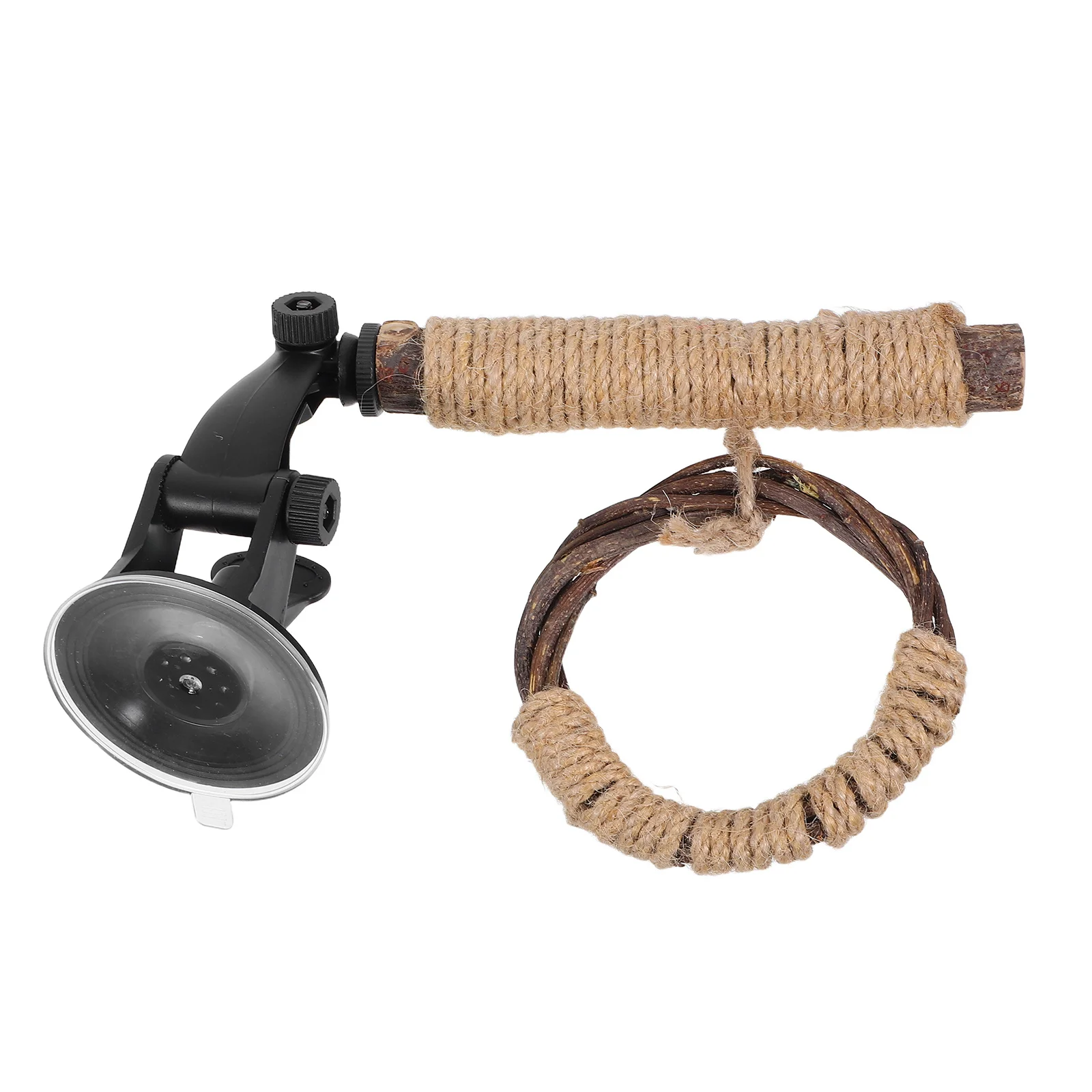 

Suction Cup Bird Perch For Parakeets Small Parrot Perches Playstand Cage Training Stand Bird Cage Accessories Perch For