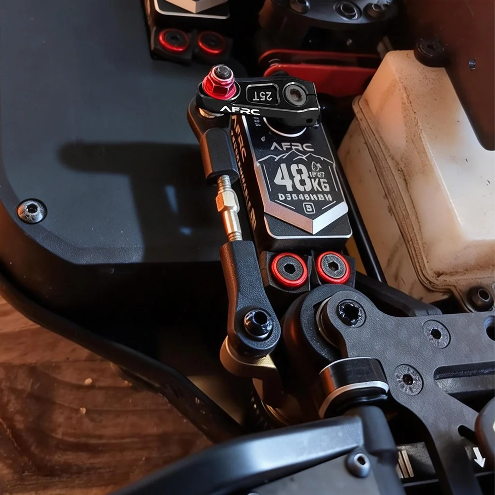 AFRC 25T Metall-Servohorn-Upgrade-Teil für TRXXXAS HORIZON 1/5 Off-Road RC-Auto H1008 H1009 DIY-Montage - Fabrikneu – Detail 2