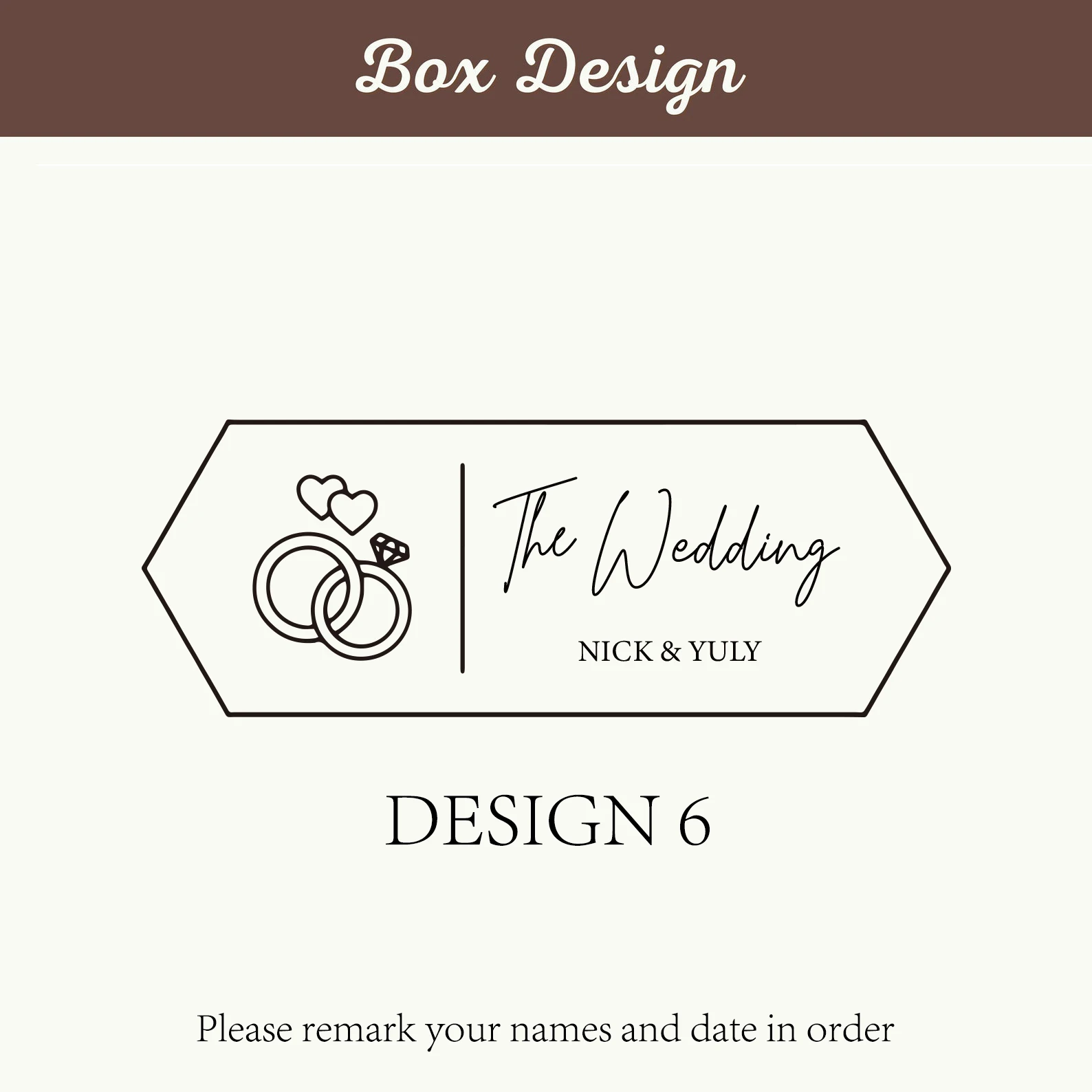 Personalisierte sechseckige Ringbox aus Walnussholz mit Glasplatte, individueller Name, Datum, gravierter Verlobungsringhalter, Andenken, Geschenk