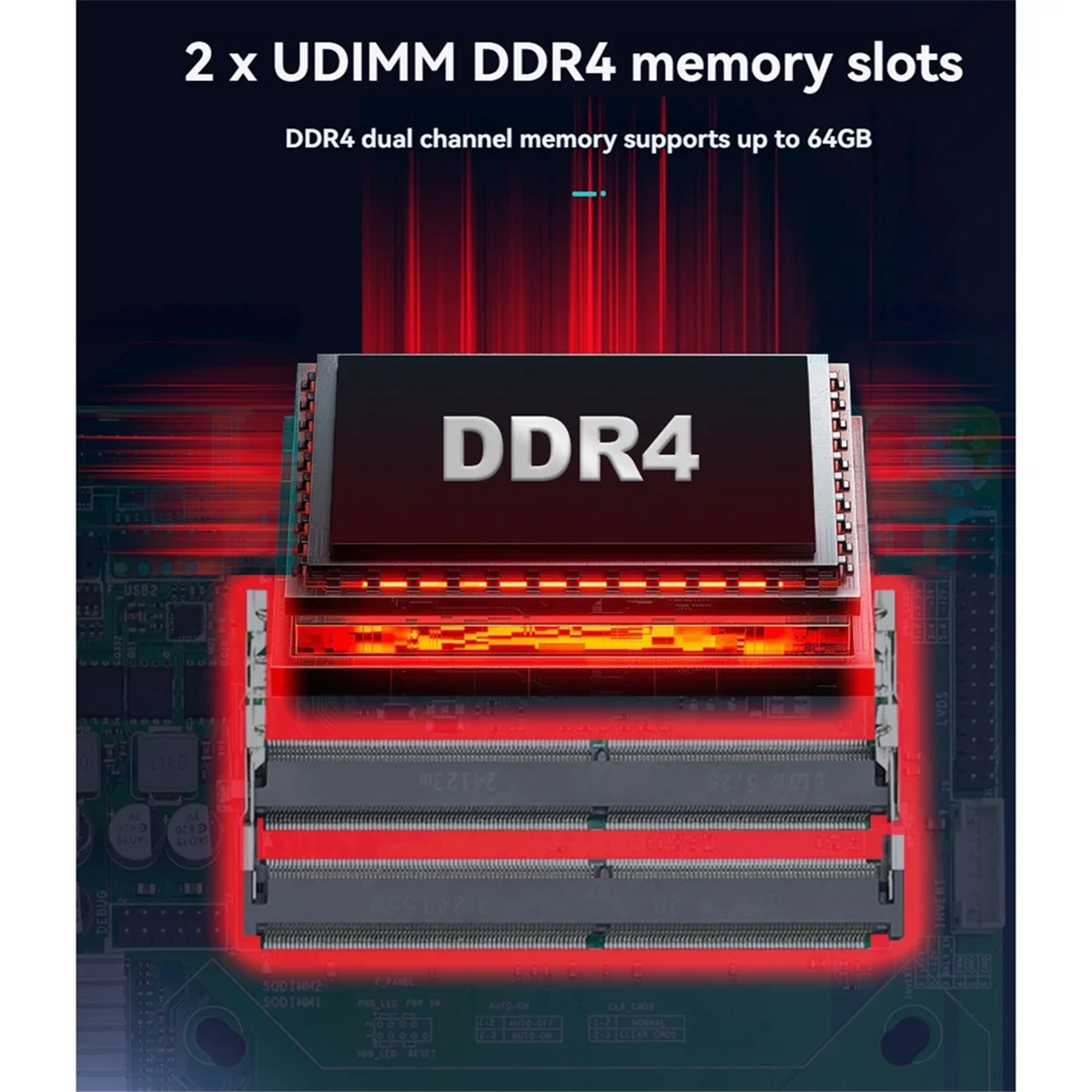 

X09A H610 DC A02 ITX Motherboard LGA-1700 UDIMM DDR4 Memory 64G SATA3.0 Integration Motherboard Support 12-13th CPU