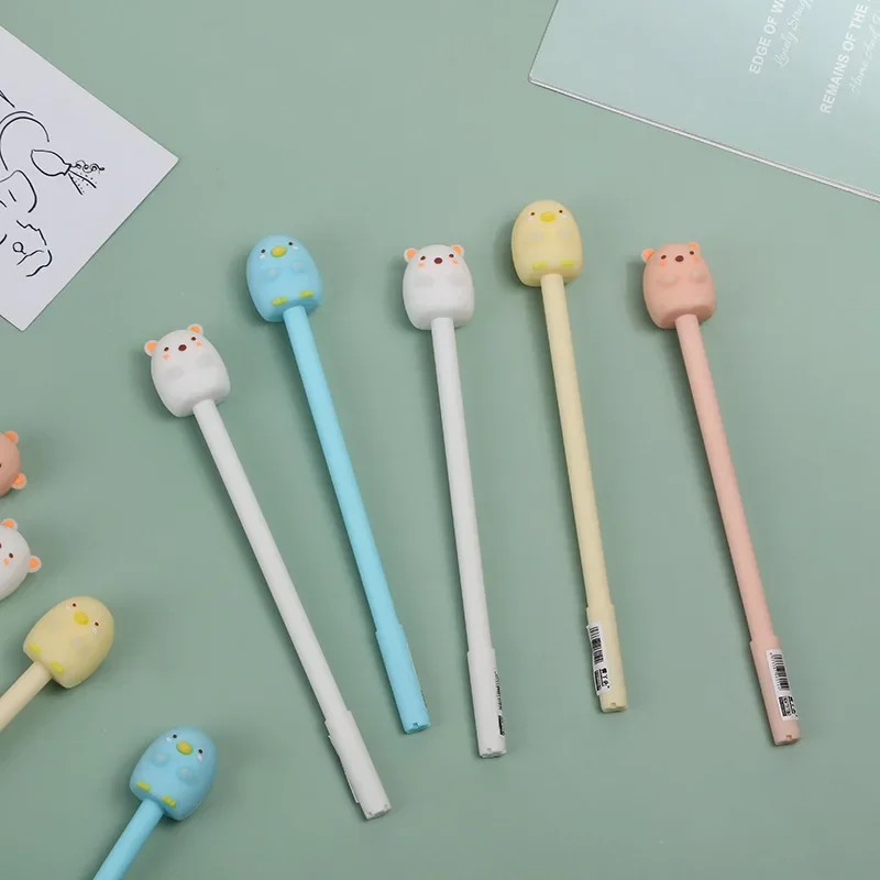 36PCS Cartoon Pinch Can Restore Ventilate Student Pen