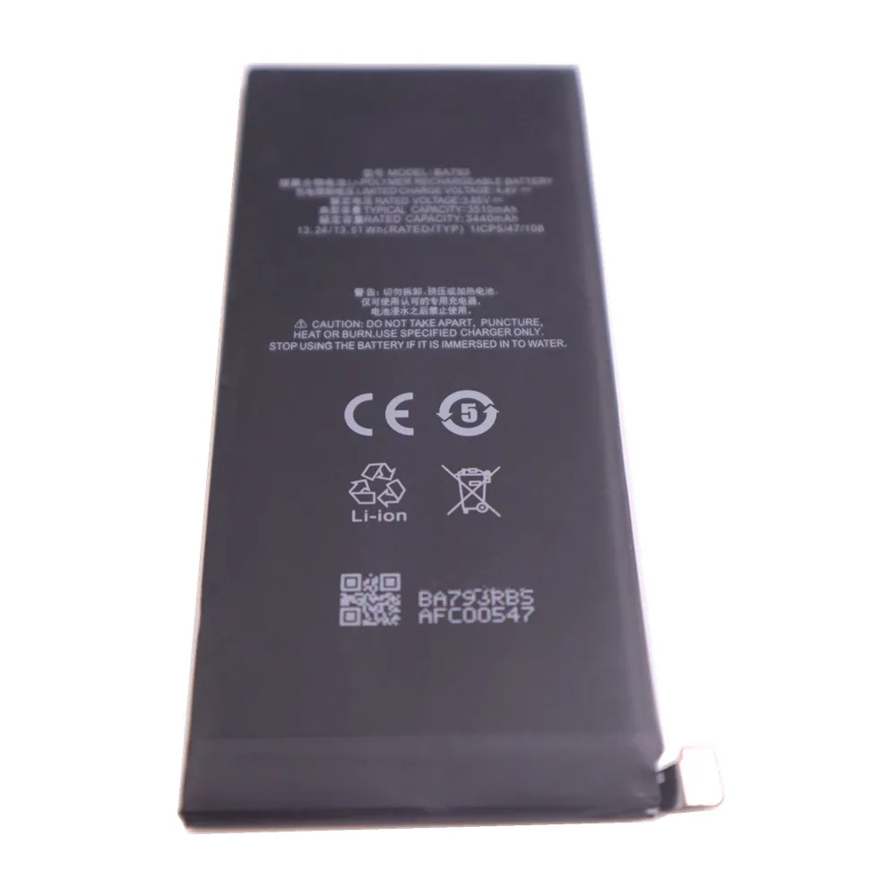 High Quality Original Battery For Meizu Pro 7 Plus M793 M793H M793M M793Q 3510mAh BA793 Phone Battery In Stock Fast Shipping