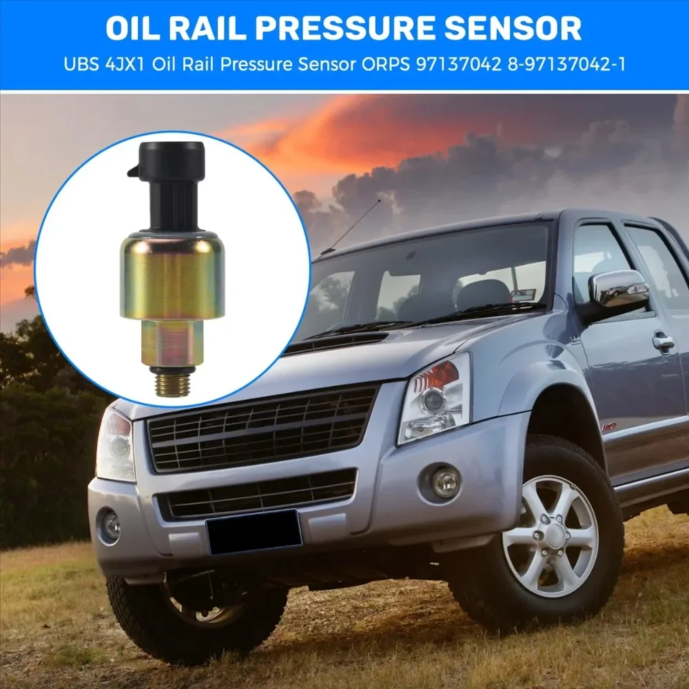 Sensor de pressão do trilho de óleo para Holden Jackaroo Isuzu 4JX1 8-97137042-1,8971370421 97137042