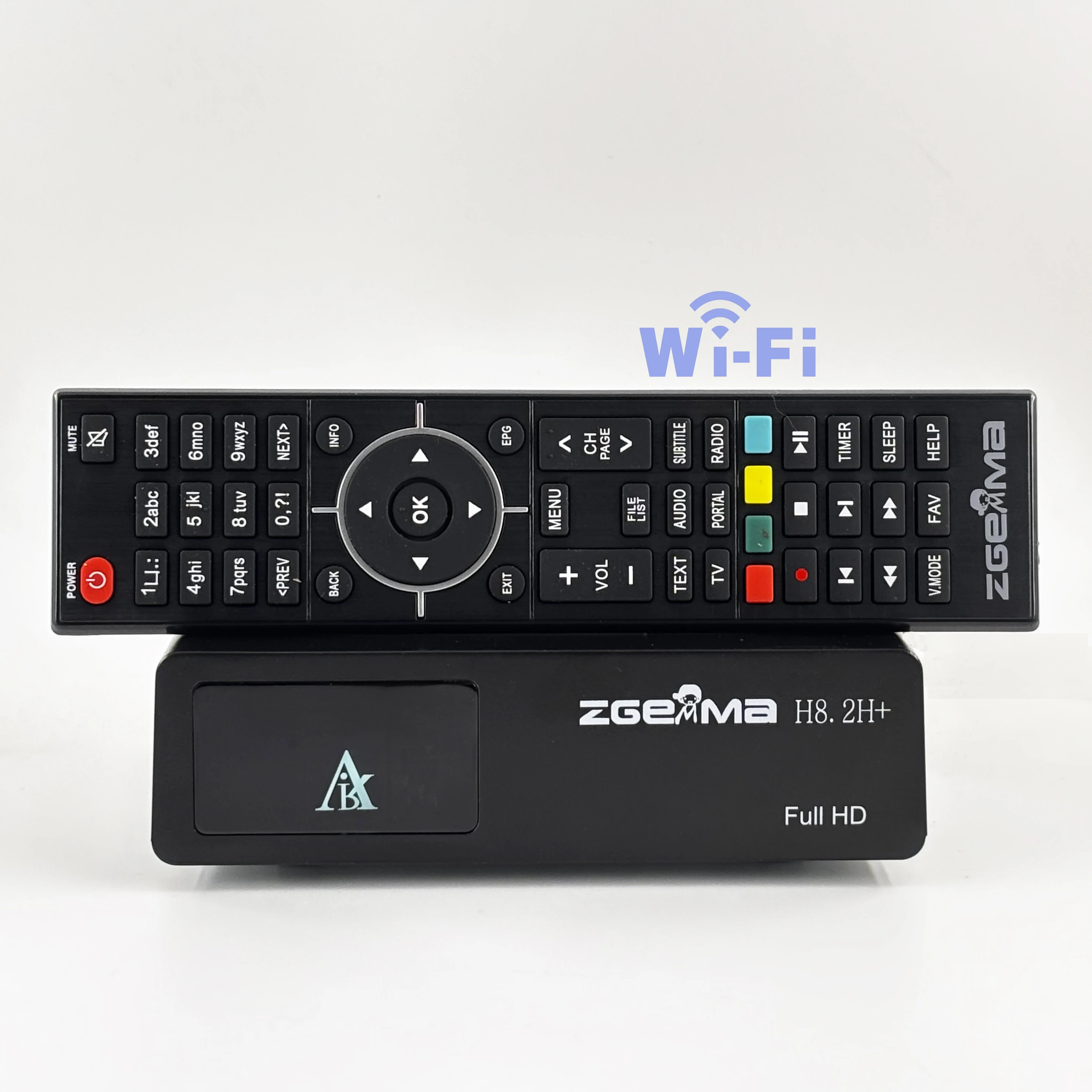 Decodificador de TV digital ZGEMMA H8.2H+ FULL UHD TV Box Linux OS E2 Dual Core H.265/HEVC DVB-S2+T2/C Sintonizador combinado