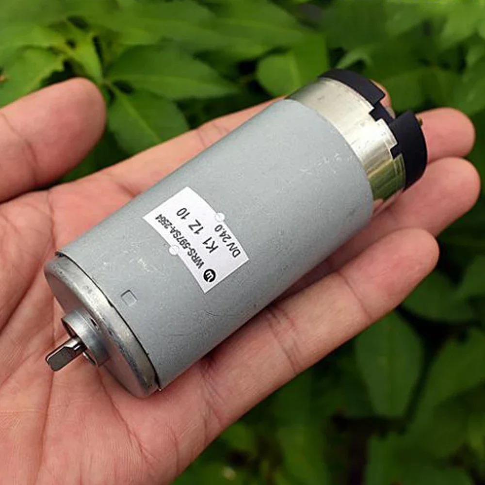 DC 24V Large Torque Extended Type Mini Motor 4200RPM Micro current Low Power Consumption Slow Speed Curtain Machine Motor