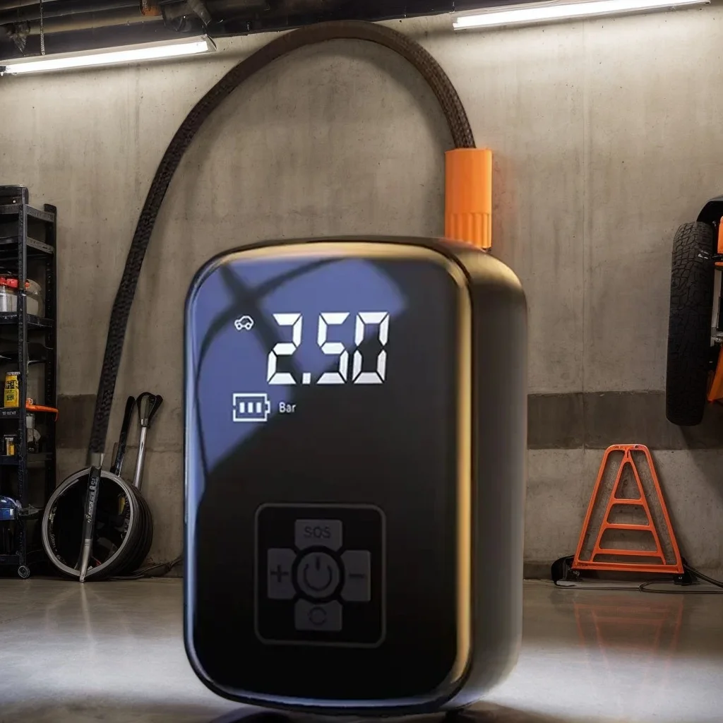 

Wireless Electric Car Air Compressor – Tire Inflator Pump for Cars, Motorcycles, Bicycles, Boats & Balls