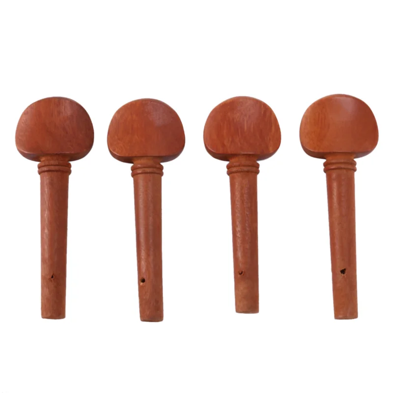 

ONGE 4X A Natural Jujube Wood 4/4 Violin Parts Accessories Set Of Fine-Tuning, Chinrest Chin Rest, Strings, Tail Nail