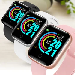 Relojes digitales inteligentes deportivos para hombres y mujeres, pulsera de fitness, rastreador de pasos, calorías, monitor de salud, reloj de pulsera bluetooth, horas, hodinky