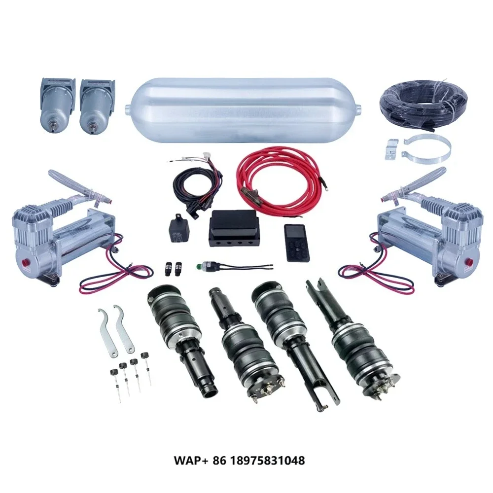Modified Parts Down Full Set Air Suspension Electronic Control Suspension Management System With Air Tank Shock Absorbers