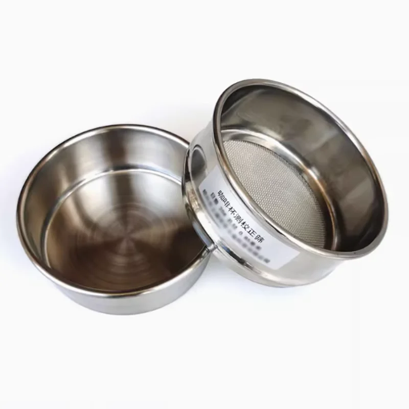 

Coffee bean grinding degree cupping correction sieve No. 20 sieve 10cm stainless steel standard sample sieve sample filter sieve