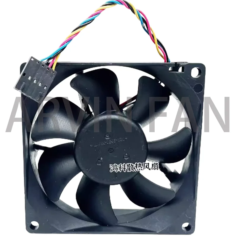QUR0812SH 12V 0.5A PWM تنظيم السرعة 8 سم / سم مروحة عالية السرعة