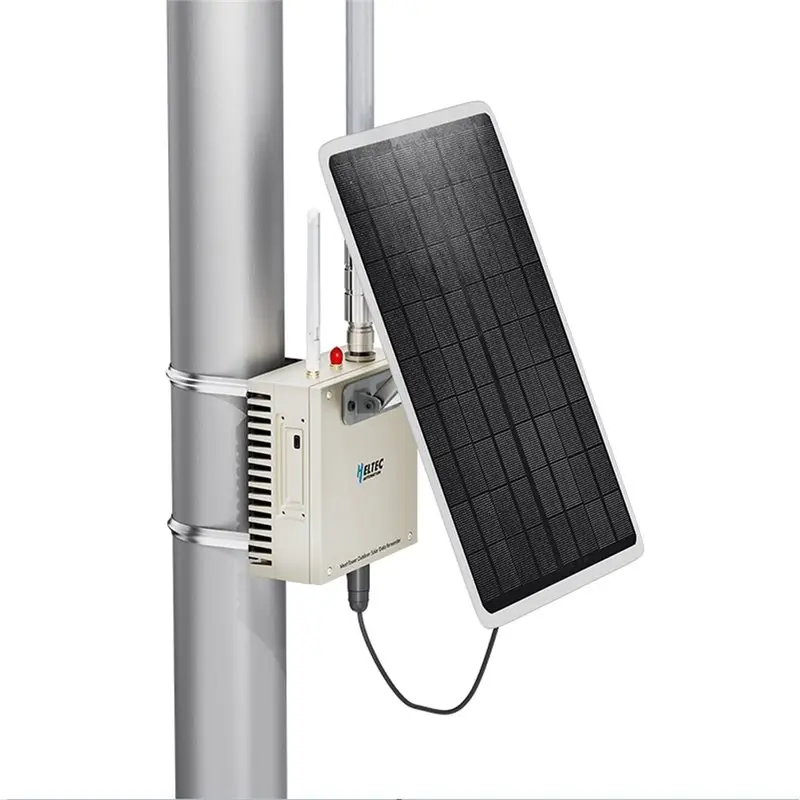 B23B Meshtower V2 30Dbm Outdoor Solar Panel Powered Lora BLE Node NRF52840 Chip 3X2800mah Lithium Battery IP65 No GPS For Meshta