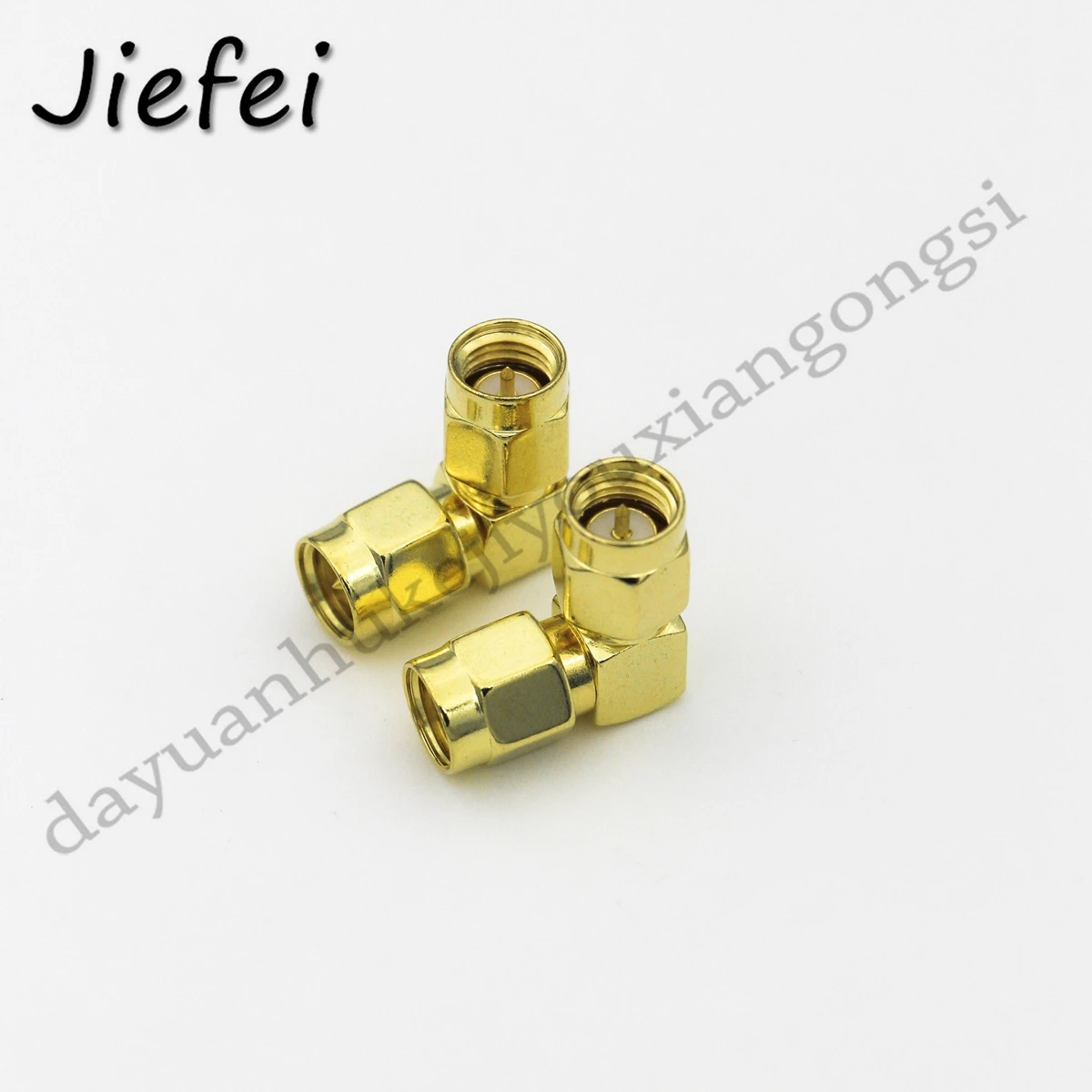 100-200Pcs SMA Male To SMA Male Jack RF Adapter Connector Plug 90 Degree Right Angle