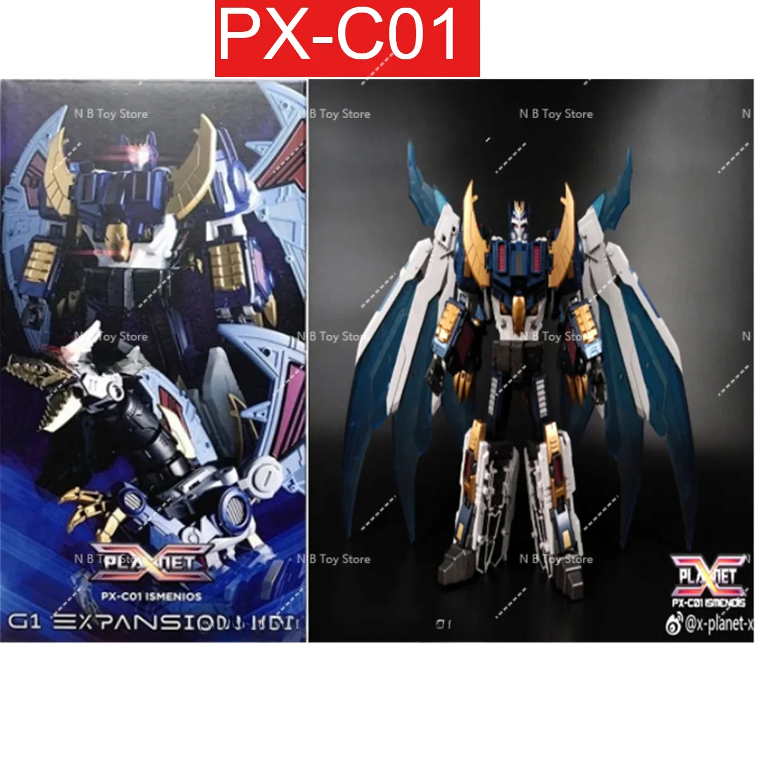[Auf Lager] Transformation Planet X PX-C01 PXC01 ISMENIOS DEATHSAURS