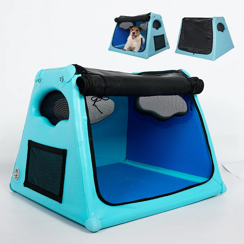 

Pet Carriers Dog Travel Products Inflatable dog kennel outdoor