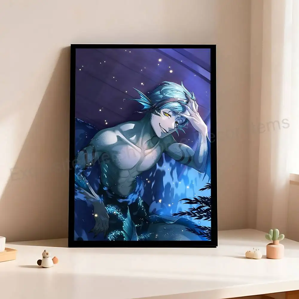 T-Twist Wonderland Floyd Jade Leech Poster Waterproof HD Wall Art Decal Self-Adhesive Aesthetic Decor For Home Living