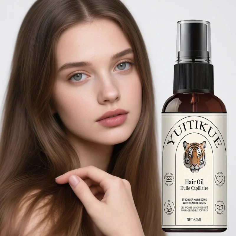 

YUITIKUE Hair Oil For Stronger Healthy Roots Nourishing Scalp Care No Silicones Vegan Formula All Hair Types