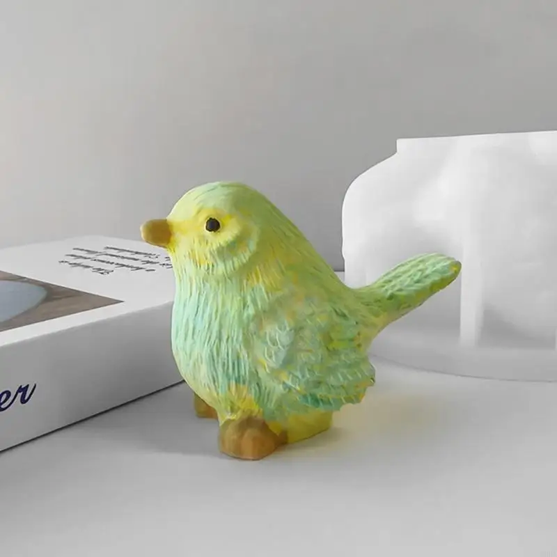

N5KA Stereo Bird Nest Ornament Decoration Mold for Resin Casting Jewelry Making