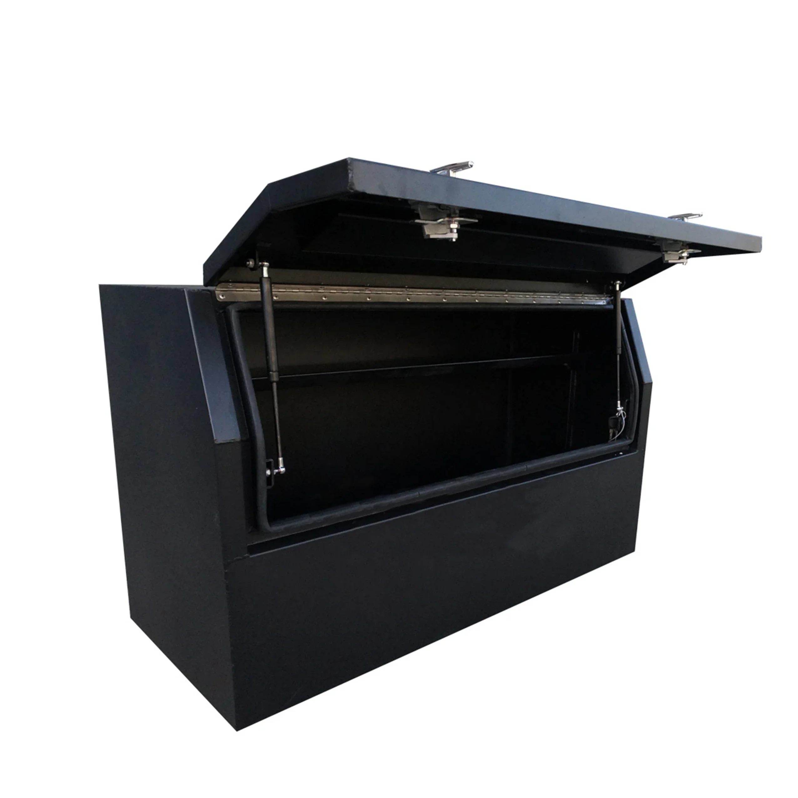 Waterproof Black Powder Coated Dual Cab Ute Tray Aluminum 1800 Canopy And Tray Canopy With Doors And Jacks Off