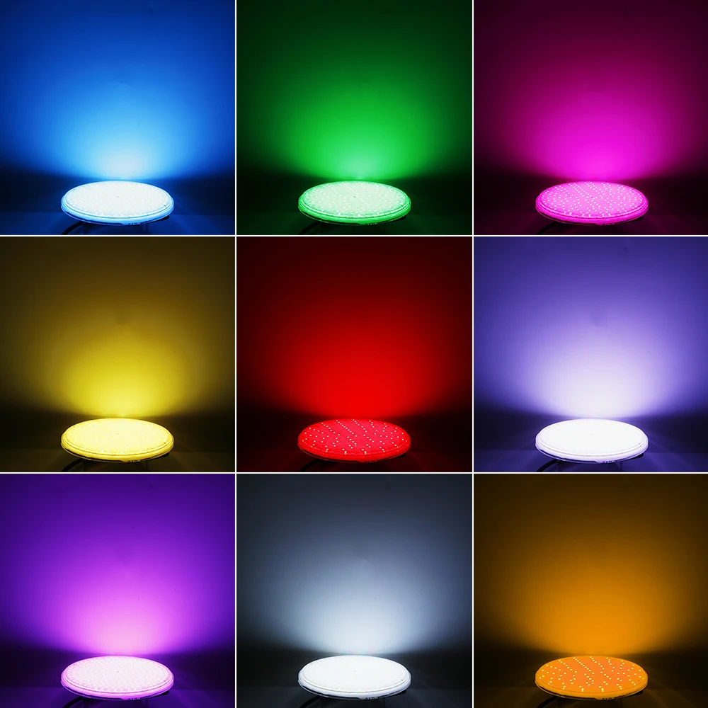 Imagem -05 - Luzes de Piscina Subaquática Led Rgb Lâmpada Ponto Piscina Rgb Projetor Tuya Wi-fi Par56 18w 42w 12v Resina Cheia Ip68