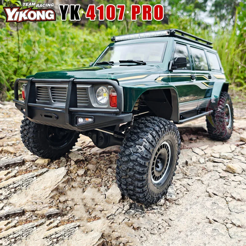 

Yikong YK4107 PRO версия 1/10 моделирование Touareg RC автомобиль с дистанционным управлением полный привод двухскоростной дифференциальный замок для скалолазания o