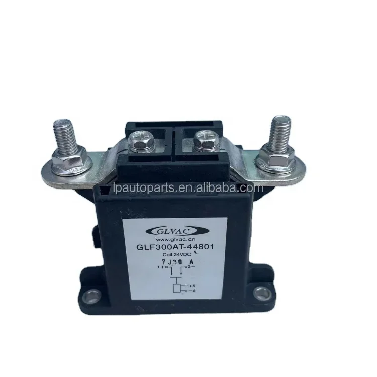 GLAVC New Energy Electric Bus Accessories Zhongtong Bus High Voltage Dc Contactor GLF300AT-44801 For relay controller