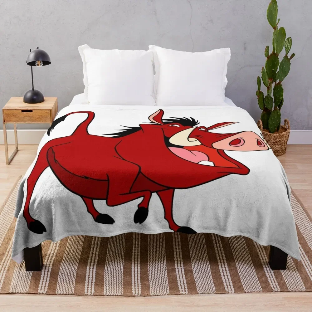 

Pumba 2 Throw Blanket Soft Bed linens Multi-Purpose Blankets