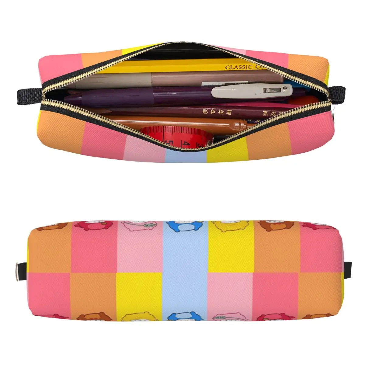 Cartoon M-Molangs And Piupiu Pencil Cases Pen Holder Bag Student School Supplies Gift Pencilcases