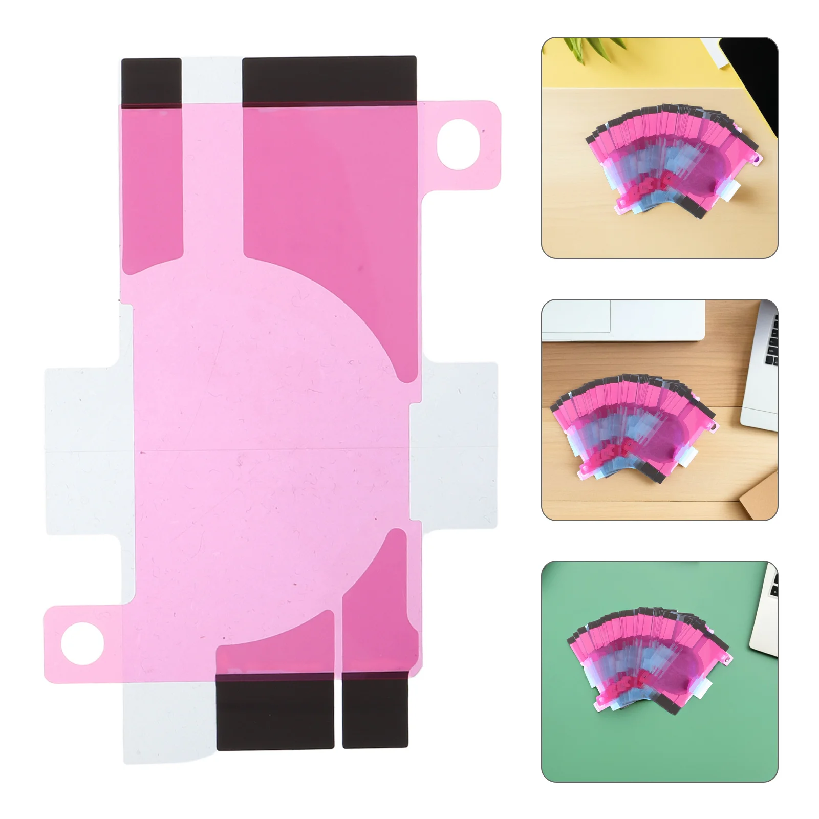 

50 Units Clear Fixing Tape Heavy Duty Double Sided Adhesive for Rechargeable Electronics Secure Mounting Solution