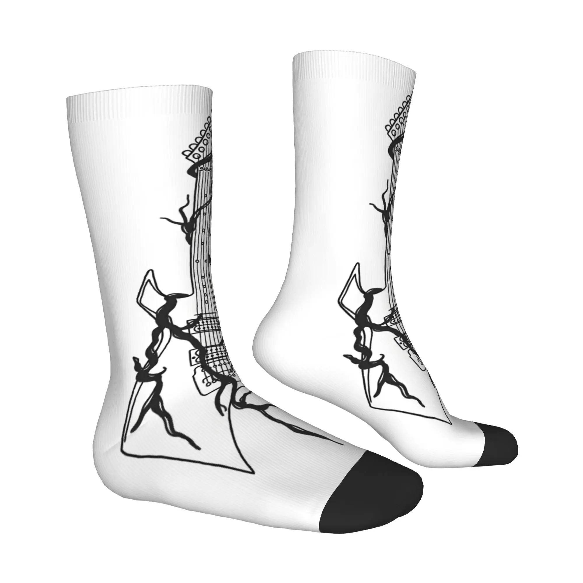 Custom Cute Printing My C-Chemical Romances Socks for Women Men Stretch Summer Autumn Winter Rock Music Band  Crew Socks view 4