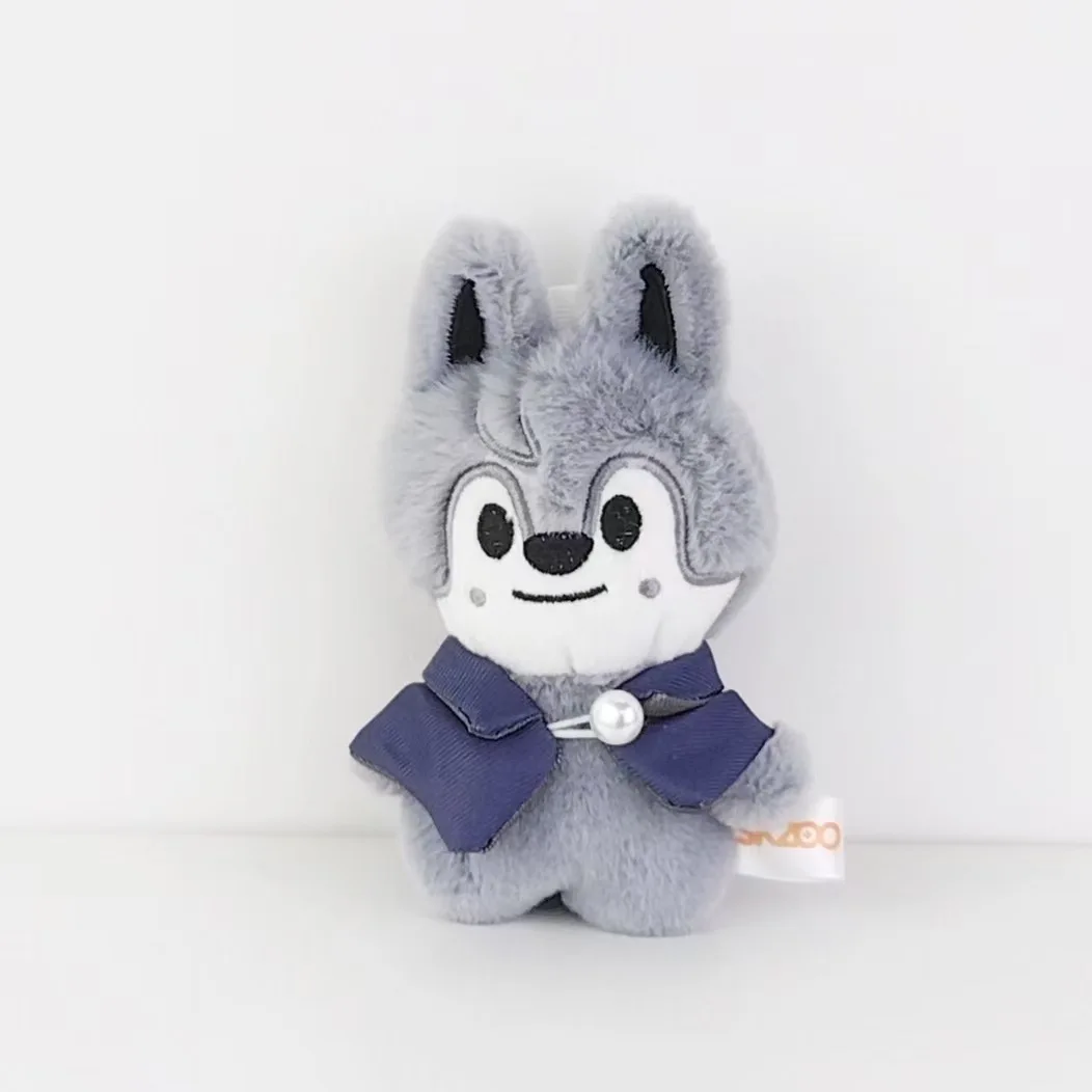 Nowy SKZOO Stray Children Pluszowy Brelok Zabawka Kreskówkowa Lalka Zwierzęca Mała Zawieszka Pluszowa Zabawka Zawieszka do Torby Prezent na Święta dla Dzieci