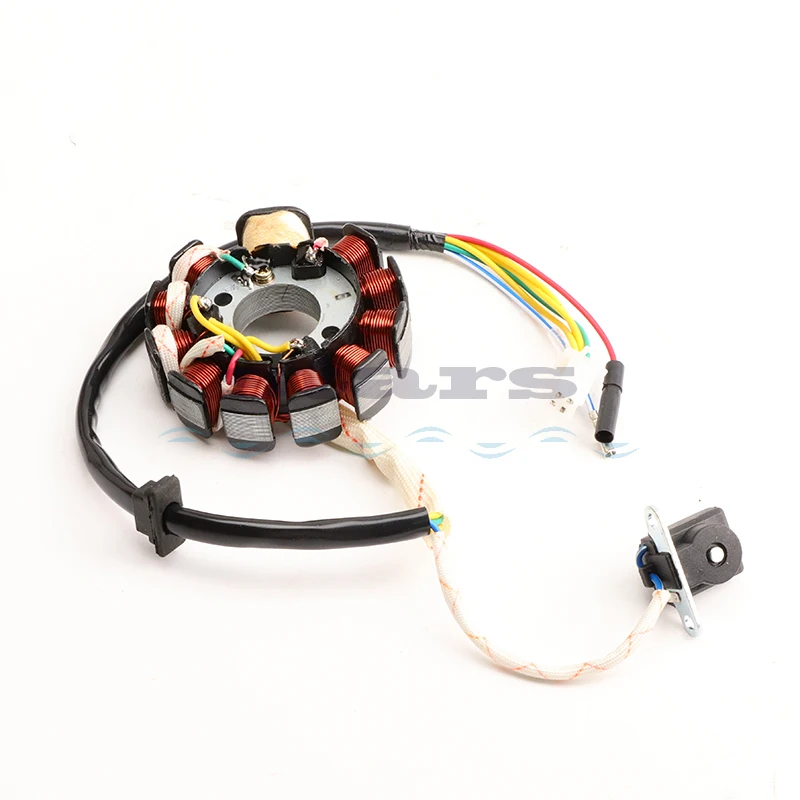 11-cewki 6-wire 3 zdanie DC zwolniony Magneto stojan dla skuter motorower ATV gokart GY6 125 GY6 150 cc 152QMI 1P52QMI 157QMJ 1P57QMJ