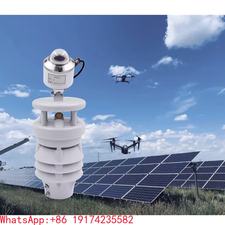 Integrated Wifi 10 In 1 Compact Thermoelectric Weather Station For PV Photovoltaic Resource Assessment/environmental Pollution
