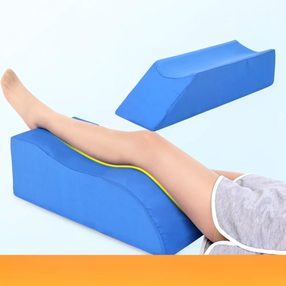 Ergonomic Memory Foam Leg Support Pillow Pregnancy Maternity Bed Wedge Cushion For Relieving Foot And Ankle Fatigue