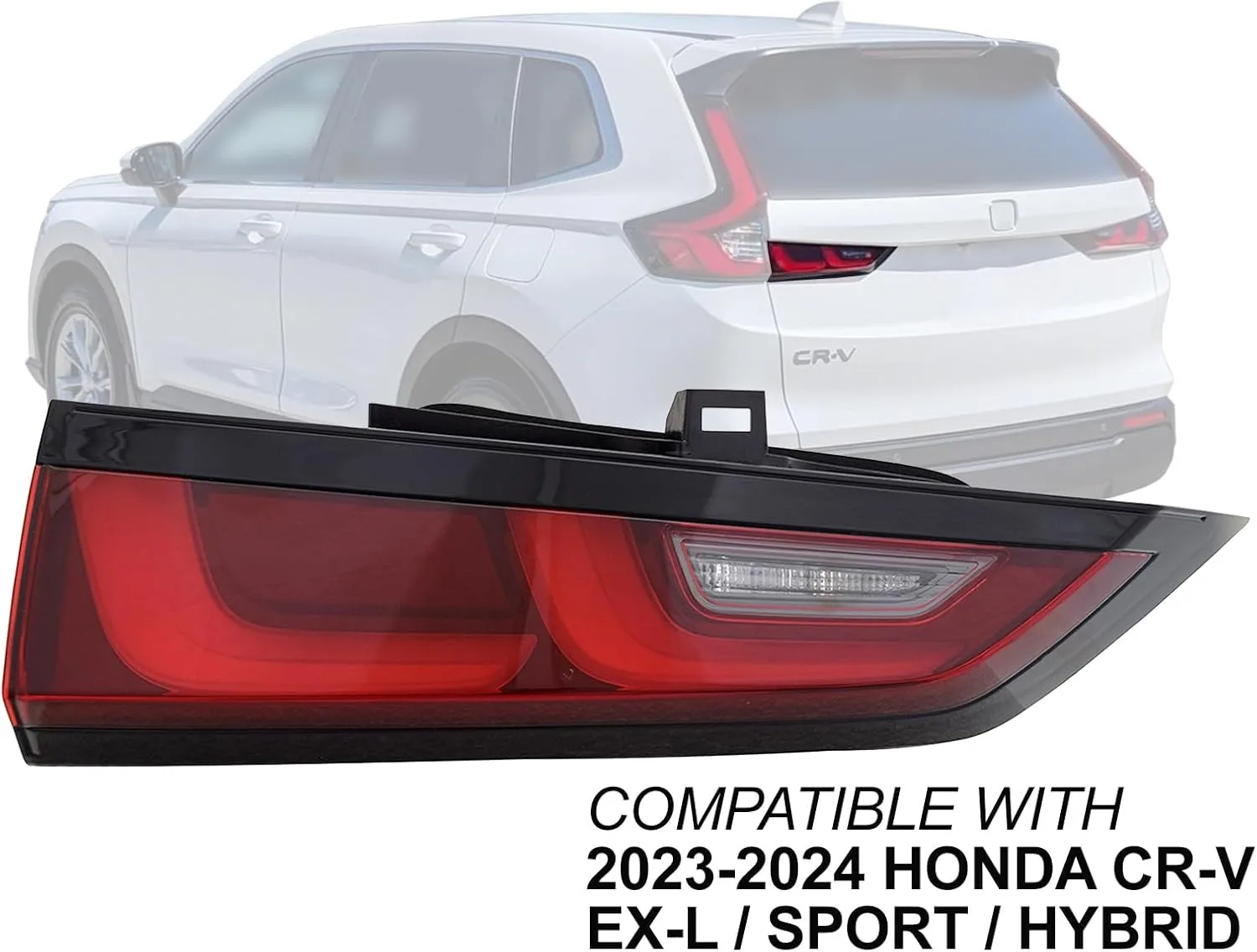 

Для Honda CRV 2023 2024, автомобильный задний фонарь, задний бампер, стоп-сигнал, сигнал поворота, предупреждение