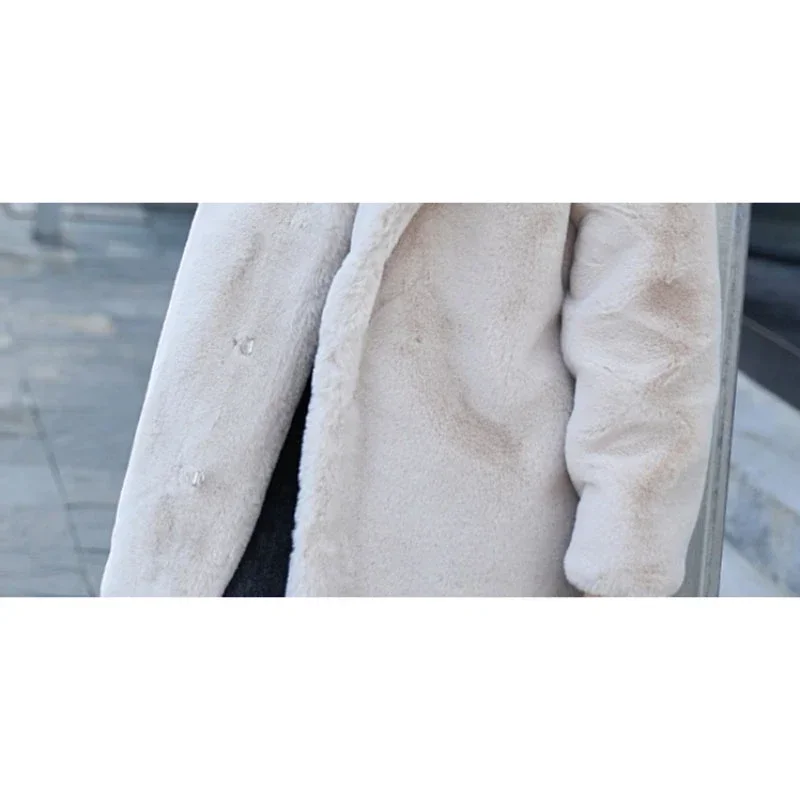 2024 Fashion New Fashion Fluffy autunno inverno giacche da donna cappotto allentato in pelliccia sintetica giacca pelosa da donna