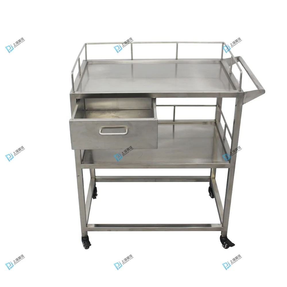 Customizable Orthopedic Veterinary Instrument Trolley 304 Stainless Steel Eco-Friendly Reusable Surgical Disinfection Equipment