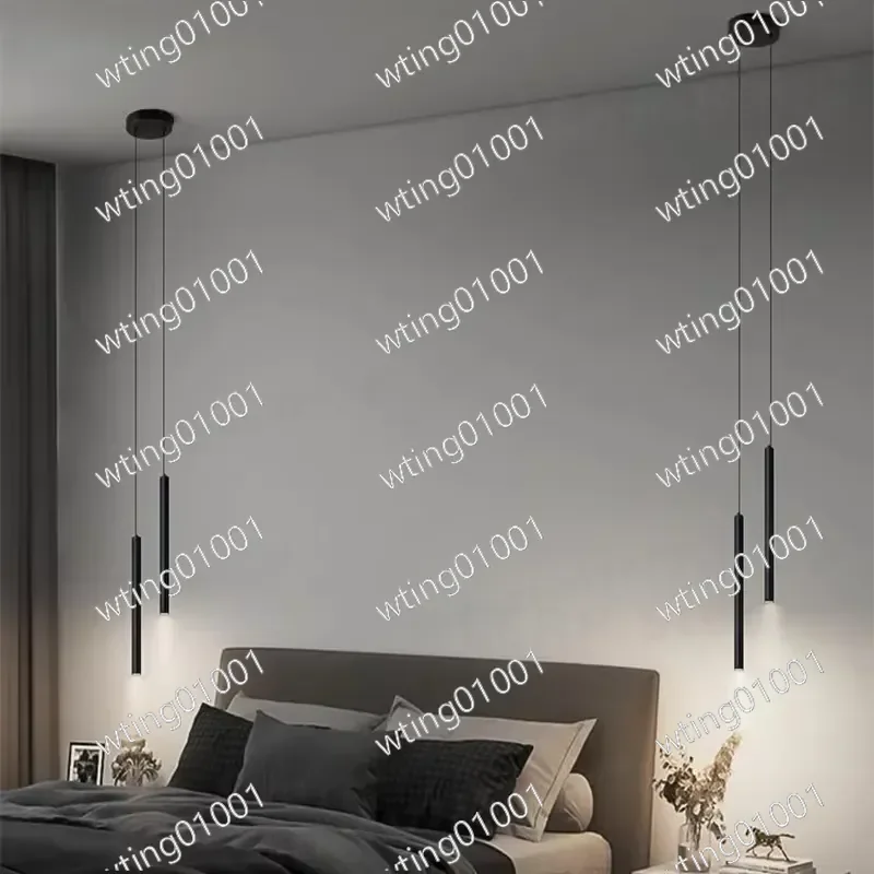 for Nordic Minimalist LED Pendant Light Modern Hanging Lamp Fixture for Kitchen Dining Room Bar Bedroom Bedside Decor