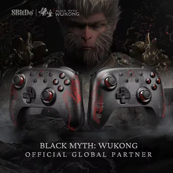 Black Myth Wukong 8bitDo Ultimate 2C Controller Gamepad Offical Collaboration Limted Edition for PC Windows Hall Effect Joystick