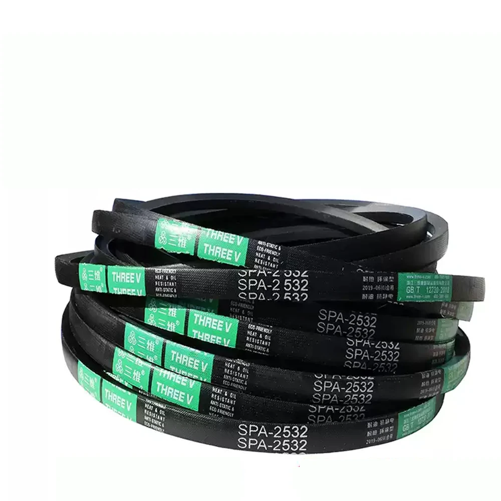 782 mm 800 mm 802 mm 1080 mm-1448 mm SPA-Abschnitt Dreiecksgürtel Keilriemen Mechanischer Industrie-Übertragungsriemen Metrisch