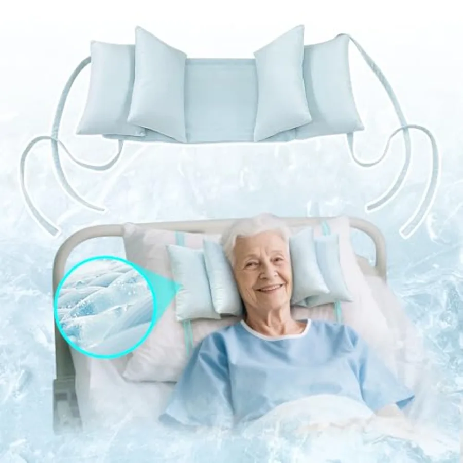 

Head Stabilizing Pillow Neck Stabilizer Wedge for Sleeping Upright After Cervical Fusion Surgery Cradle Medical Positioning Bed