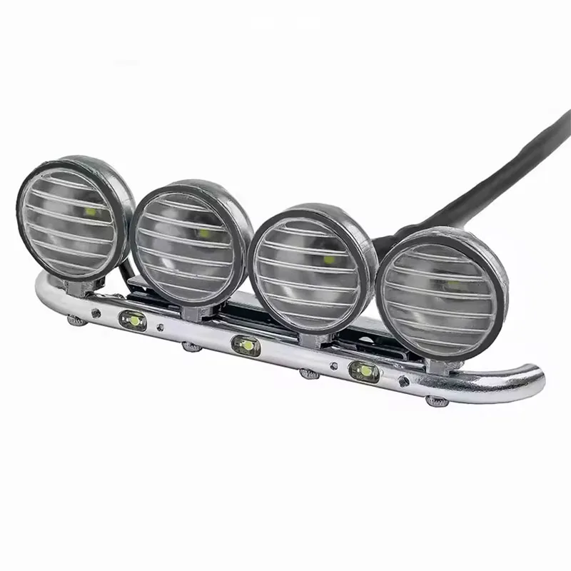 

1/14 Truck Headlight LED Lighting Front light Remote Control Toy Truck LED LESU S-1253 For Tamiya Truck 770S R620 FH16 MAN TGX